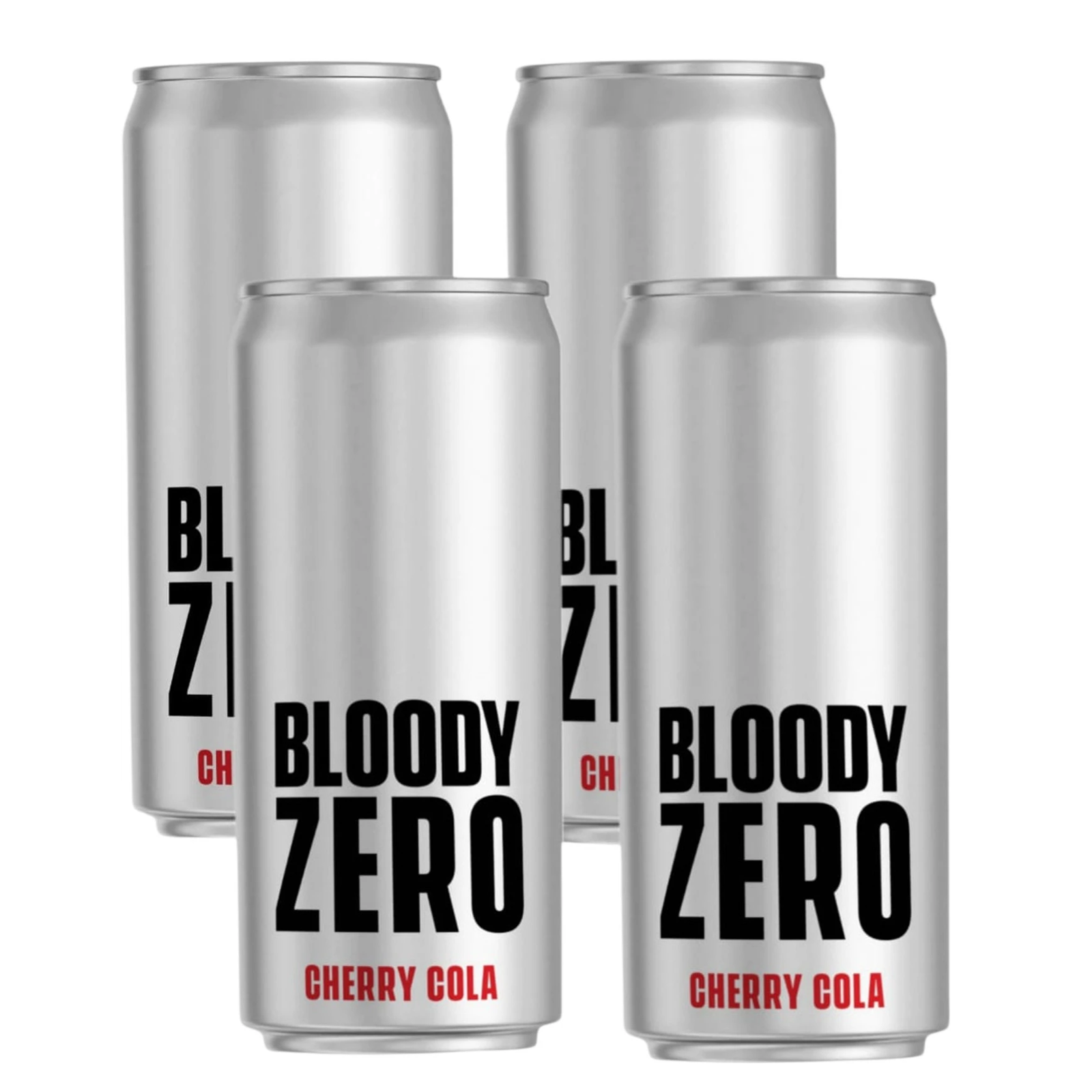 BLOODYBUBBLY Bloody Zero Cherry Cola Zero Sugar Soft Drink