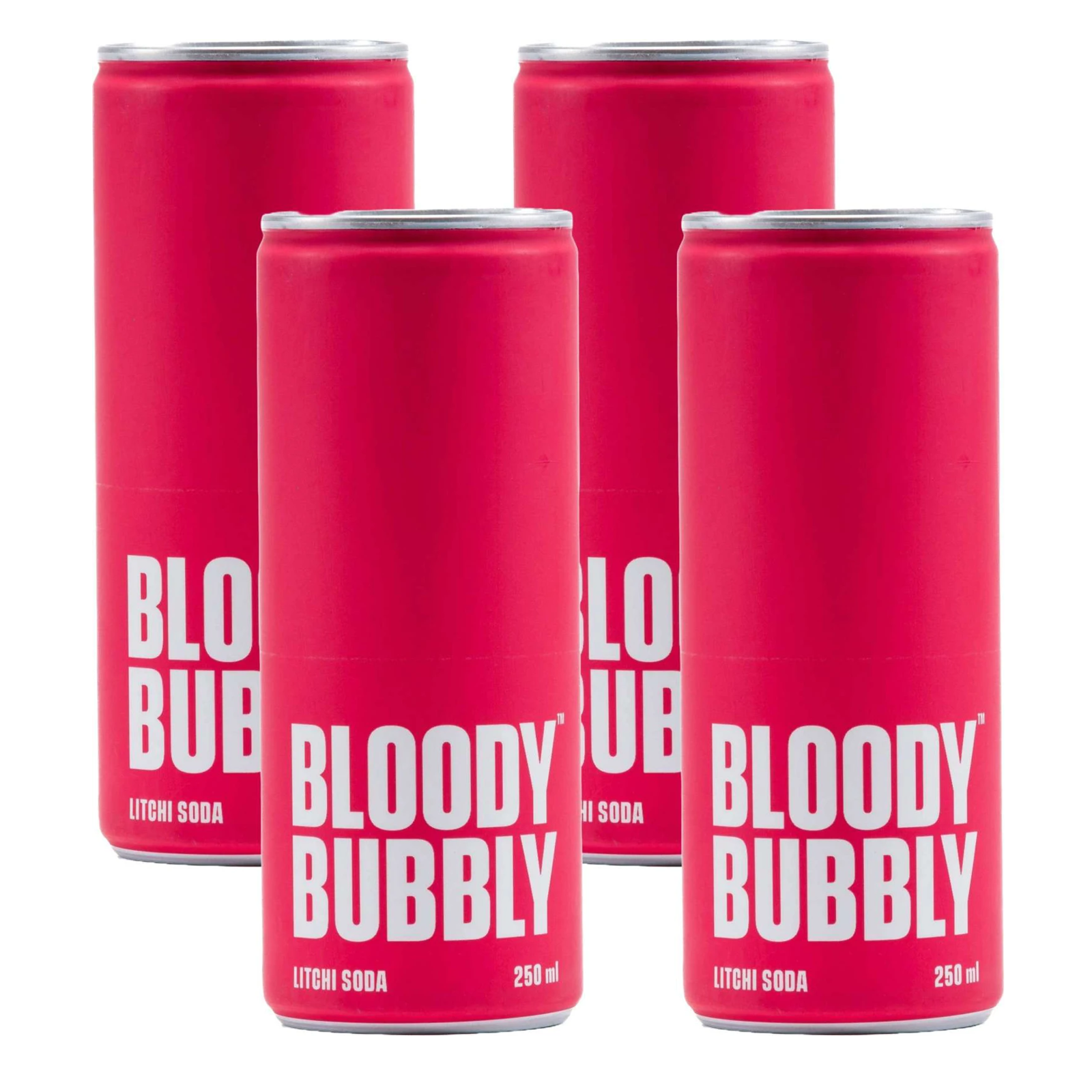 BLOODYBUBBLY Litchi Soda Collectors Pack