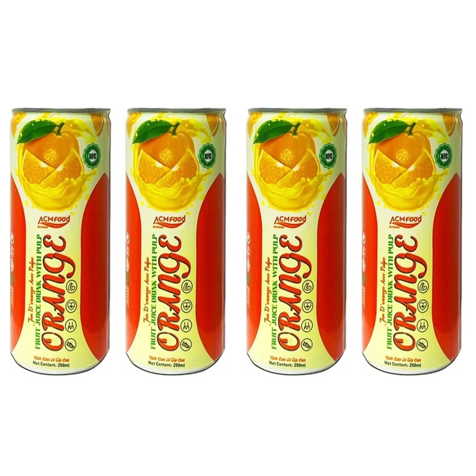 De Best Orange Fruit Juice Pack of 4