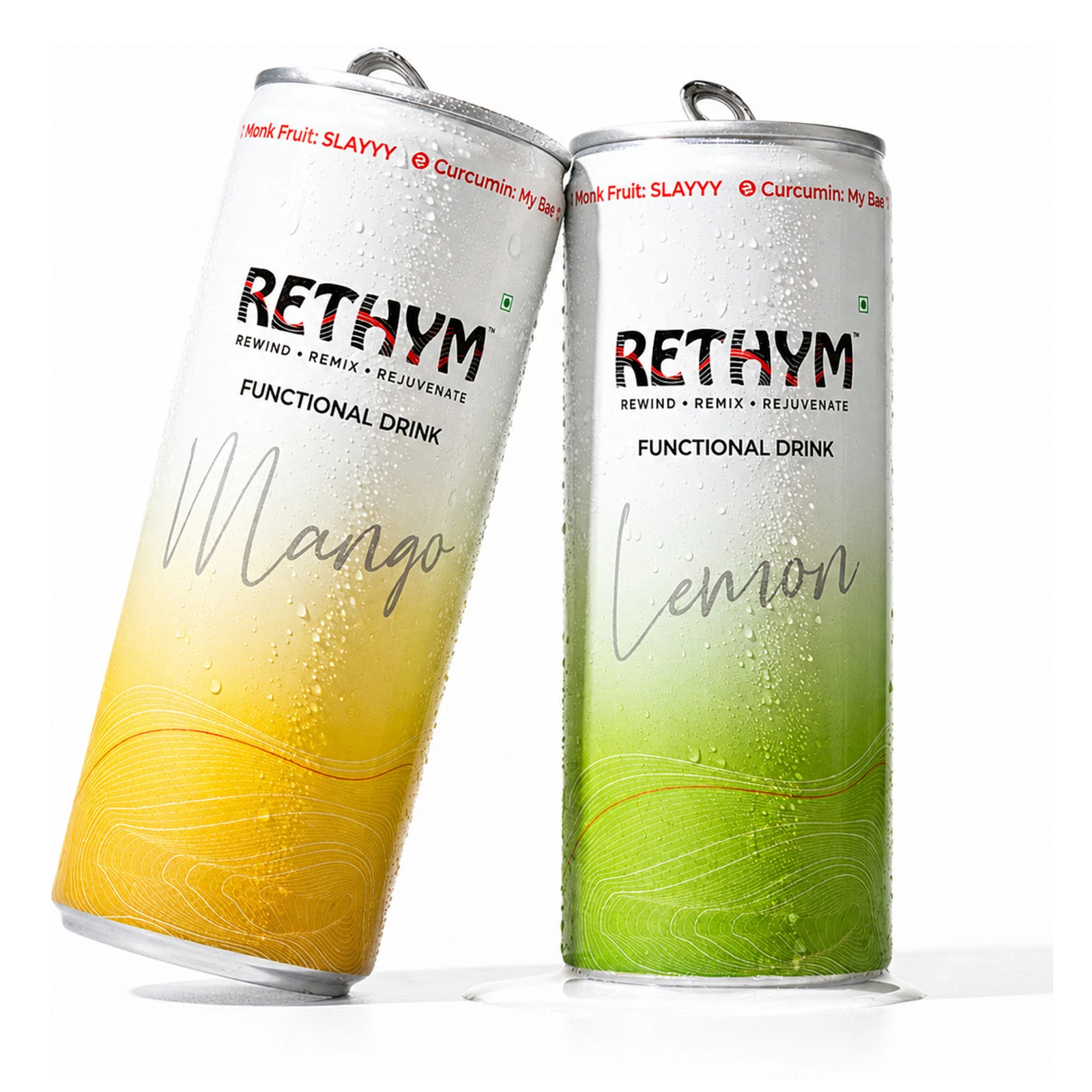 RETHYM Mango & Lemon Functional Drink Combo Pack of 2